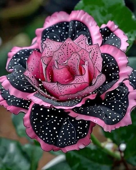 Crazy Plants, Crazy Flowers, Cool Flowers, Pretty Flowers Pictures, Asian Flowers, Rare Roses, Very Beautiful Flowers, Strange Flowers, Gothic Garden