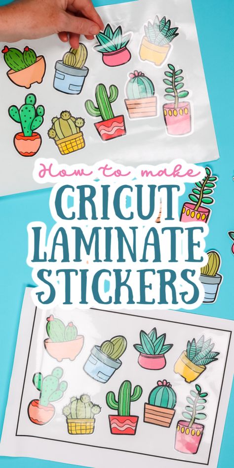 Cricut Sticker Ideas Vinyl, How To Make Laptop Stickers, Waterproof Stickers Cricut, How To Laminate Paper, Best Sticker Paper For Cricut, Sticker Paper For Cricut, How To Make Stickers With Cricut, Cricut Stickers Ideas, Diy Stickers Ideas