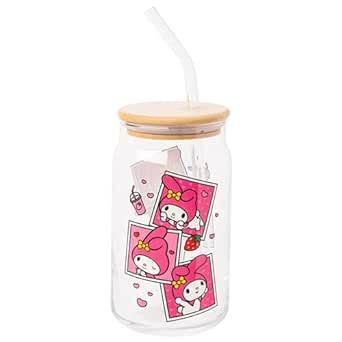 Kitchen Cups, Hello Kitty And Friends, Cute Cups, Glass Straws, Reusable Straw, My Melody, Glass Tumbler, Refreshing Drinks, Glass Cup