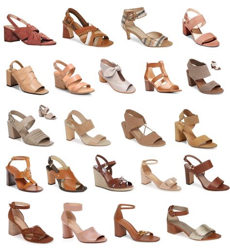 Neutral Sandals for Spring in all sorts of shapes! | Double Strap | Cage Sandals | Designer Sandals | Ankle Strap Sandals Cage Sandals, Neutral Sandals, Straps Sandals, Double Strap Sandals, Colored Sandals, Summer Wedges, Corporate Style, Caged Sandals, 9 To 5