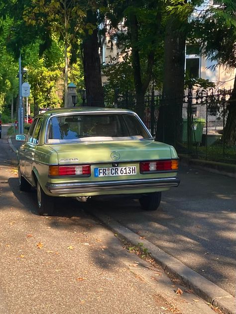 #car #oldtimer #mercedes #summer #mint 80s Mercedes, Dream Cars, Cars