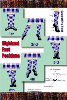 Highland dance - positions Highland Dance Outfits, Celtic Dance, Scottish Country Dancing, Scottish Highland Dance, Highland Dancing, Waltz Dance, Scotland History, Highland Dance, Burns Night