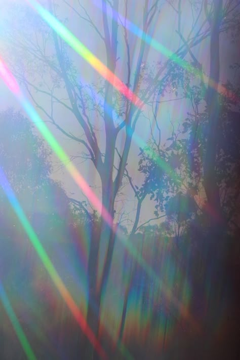 Ghost Video, Rainbow Aesthetic, Rainbow Light, Tumblr Photography, Prisms, Nature Pictures, Triangles, Rainbow Colors, Aesthetic Pictures