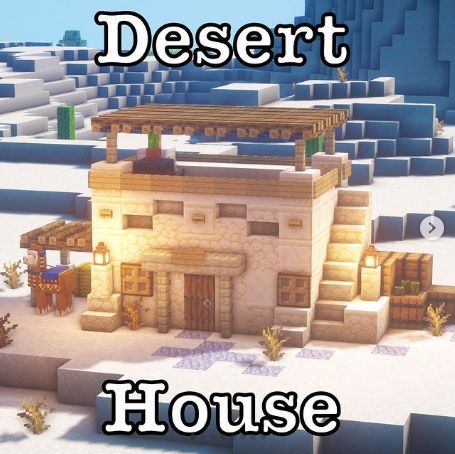 Minecraft Desert House, Minecraft Desert, Desert Village, Sand House, Dessert House, Minecraft Seeds, Desert Ideas, Building Inspiration, Desert House