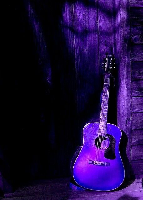 Purple Music Aesthetic, Purple Place, Princess And The Popstar, Purple Guitar, Cinderella Aesthetic, Purple Aesthetics, Princess Charm School, Violet Aesthetic, Blue Guitar