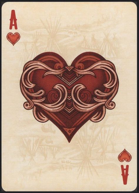 Card Tattoo Designs, Alice In Wonderland Birthday, Playing Cards Design, Ace Of Hearts, Card Tattoo, Symbol Design, Poker Cards, Bike Art, Aesthetic Painting