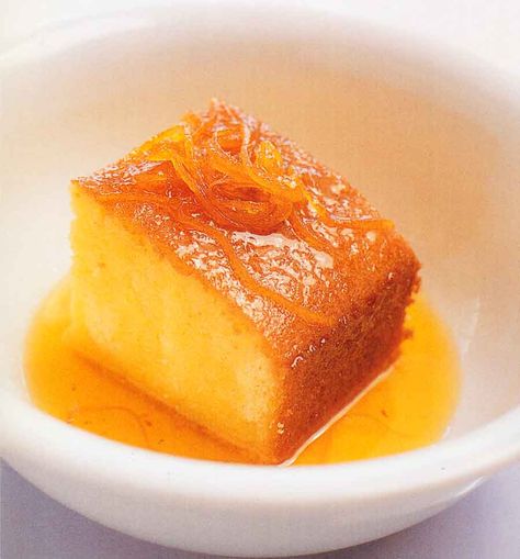 Orange Semolina Cake Recipe - RecipeMatic Orange Semolina Cake, Semolina Cake Recipe, Semolina Cake, Orange Cake Recipe, Orange Rind, Fresh Orange, Orange Cake, Cake Tins, Plain Flour