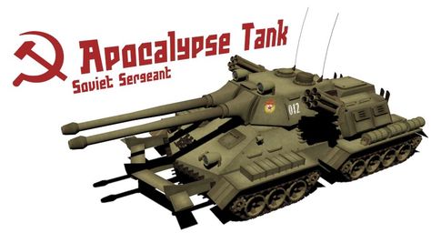 Apocalypse Tank, Anime Tank, Sci Fi Tank, Command And Conquer, Military Combat, Air Space, Battle Tank, Army Vehicles, Aviation History