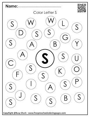 Letter S Kindergarten Activities, S Is For, Letter S Preschool, Letter S Worksheet, Abc For Toddlers, Free Preschool Printables Alphabet, S Worksheet, Preschool Letter S, Letter S Activities