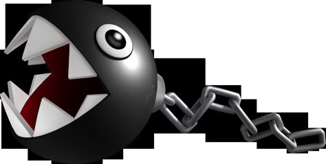 Mario Chomper, 3ds Stickers, Mario Chain Chomp, Chain Chomp, Mario Crafts, Mario Tattoo, Chomp Chomp, Storage Shed Organization, Character Images