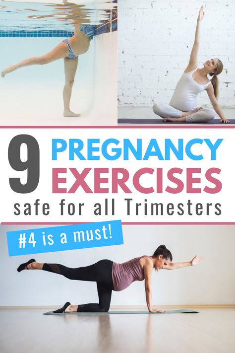 Body Strengthening Exercises, Pregnancy Trimester, Best Pregnancy Workouts, Exercise While Pregnant, Pregnancy Exercises, Baby Weeks, Pregnancy Safe Workouts, Pregnancy Progression, Exercise During Pregnancy