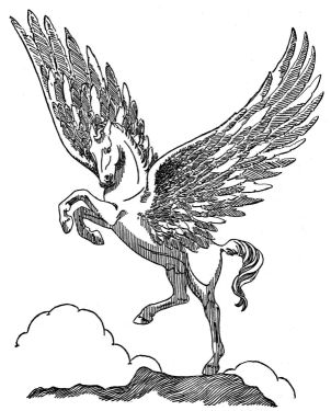 Google Image Result for http://bestclipartblog.com/clipart-pics/pegasus-clip-art-8.gif Mythical Illustration, Evenstar Tattoo, Pegasus Drawing, Pegasus Tattoo, Horse Video, Pegasus Art, Flying Horse, Winged Horse, Mythical Animal