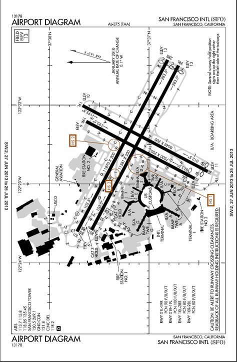 SFO ~ Airport diagram Airport Diagram, Airport Layout, Sfo Airport, Aviation Charts, Pilot Career, Airport Jobs, Mechanic Engineering, Aviation Education, Airport Map