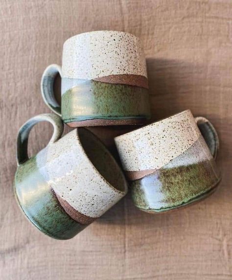 Ceramist Aesthetic, Handmade Ceramic Cups, Ceramic Cup Handmade, Glazed Pottery Ideas, Pottery Trimming Ideas, Handmade Cups Ceramic Pottery, Pottery Mug Shapes, Glazing Ideas For Pottery, Ceramic Mugs Designs Creative