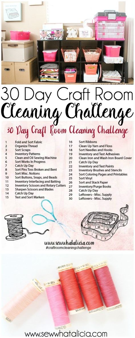 Decluttering Craft Room, Craft Room Organization Armoire, Room Cleaning Challenge, Ribbon Organization, Room Cleaning, Deep Cleaning Hacks, Cleaning Challenge, Dream Craft Room, Craft Space