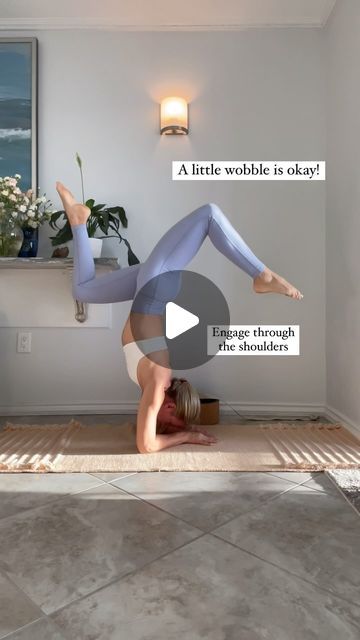 2,485 likes, 127 comments - charlottesweb.yoga on July 16, 2024: "This is becoming a theme 😅 yes my leggings are inside out 😂 my apologies to @bypavoi -the leggings are beautiful, even backwards. See the full set in my other reels! But back to video 💛 Mastering forearm stand at home! Learn how to push off the wall for the perfect Pincha pose with this step-by-step tutorial. Improve your flexibility, and boost your strength with these yoga tips. Whether you’re an athlete who’s looking to ge How To Become Flexible, Pincha Pose, Become Flexible, Forearm Stand, Home Workout Routine, Trying New Things, Yoga Tips, July 16, Home Workouts