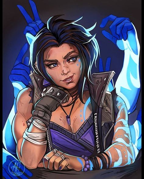 Borderlands on Instagram: “Tune in tomorrow to learn more about The Siren, Amara! #LetsMakeSomeMayhem Thanks to @AmberHarrisArt for the amazing #Borderlands3 fan…” Borderlands Series, Borderlands Art, Handsome Jack, Alone In The Dark, Borderlands 3, The Siren, Fallout New Vegas, Borderlands, Sirens