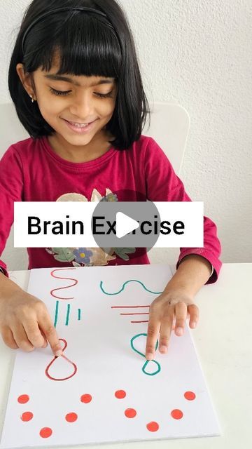 Logapreethi | Kids Activities on Instagram: "Brain Exercise #brainteaser #saveandtrylater  Age : 4 +  Follow @preethi_manojkumar for more kids play ideas  #brainexercise#simplediy#quickactivity#quickbraingym#braindevelopment#earlylearning#preschooler#playandlearn#brainexerciseboard#kidsactivityreels#reelitfeelit#kidsactivities  [brain gym, kids brain gym, homeschooling, education, earlylearning, brain teaser]" Brain Gym Activities, Kids Play Ideas, Brain Gym Exercises, Brain Gym For Kids, Brain Craft, Brain Teasers For Kids, Grammar For Kids, Brain Gym, Kindergarten Learning Activities