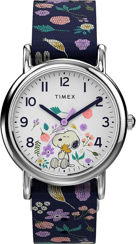 Watch Aesthetic Women, Women Watches Classy Elegant, Women Watches Classy, Snoopy Watch, Timex Weekender, Adventure Watches, Watch Aesthetic, Snoopy Gifts, Watch Ads