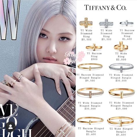 BLACKPINK Rosé Blackpink Jewelry, Capsule Wardrobe Jewelry, Jewelry Kpop, Blackpink Official, Blackpink Closet, Blackpink Outfit, Vinyl Accessories, Tiffany And Co Jewelry, Shop Hoodies