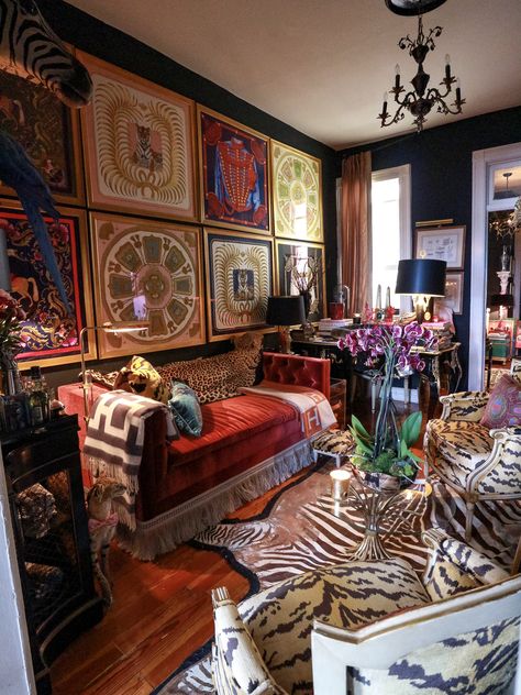 Funny Guy, Maximalist Interior, Maximalist Home, Maximalist Style, Maximalist Decor, Maximalism, A Living Room, Eclectic Home, Eclectic Decor