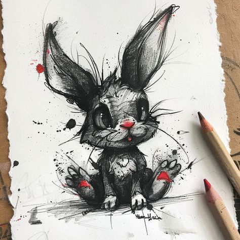 Black Rabbit Tattoo Art Set Dark Disney Tattoos Ideas, Potion Bottle Tattoo Magic, Black Rabbit Art, Dark Disney Tattoos, Black Rabbit Tattoo, Dark Disney Tattoo, Halloween Tattoos Sleeve, Rabbit Tattoo, Bottle Tattoo