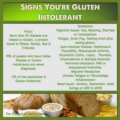 Switching/Trying a gluten-free diet takes some getting used to. Some feel deprived, but stay positive & focus on foods you can eat. Many products, such as bread & pasta, are now available in many specialty grocery stores, and if you can't find them in your area, check online. Gluten Symptoms, Gluten Intolerance Symptoms, Celiac Symptoms, Gluten Free Food List, Gluten Free Info, 200 Calorie Meals, Food Sensitivity, Gluten Allergy, Going Gluten Free