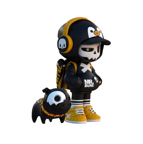 Mr Bone Skate Kid X Pupu Aliens Fan Art Toy Instant Download STL File for 3D Printing - Etsy 3d Toy Design, 3d Print Figures, 3d Printer Ideas, Designer Toys Vinyl, Vinyl Figures Toys, Mr Bones, 3d Toys, Art Toys Design, Cartoon Character Tattoos