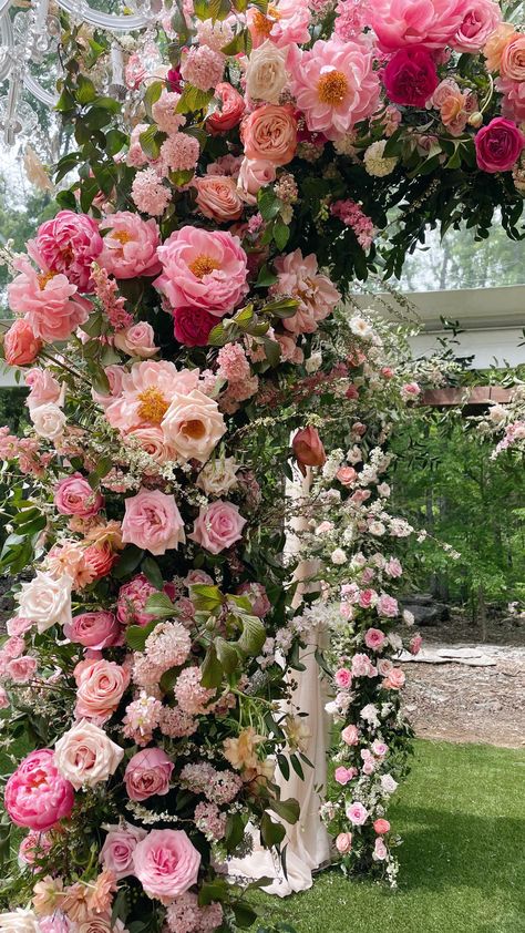 Diy floral arch