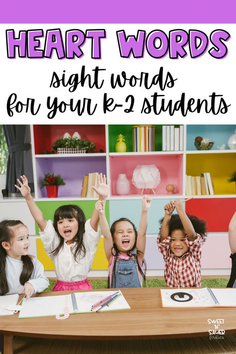 Heart Words Sight Words, Play In The Classroom, Multisensory Learning, Word Family Activities, Cvc Activities, Multi Sensory Learning, The Science Of Reading, Teaching Sight Words, Phonemic Awareness Activities