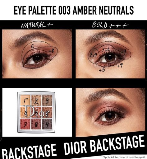 Dior Backstage Eye Palette, Dior Backstage, Eye Makeup Palette, Cut Crease Makeup, Dior Makeup, Perfect Eyes, Jeffree Star Cosmetics, Brow Makeup, Makeup Geek