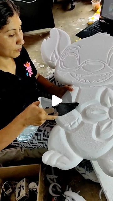 5,446 likes, 260 comments - art_icopor_doney on June 24, 2024 Diy Styrofoam Crafts, Thermocol Craft, Foam Sculpture, Painting Styrofoam, Styrofoam Art, Foam Props, Styrofoam Crafts, Foam Carving, Foam Paper