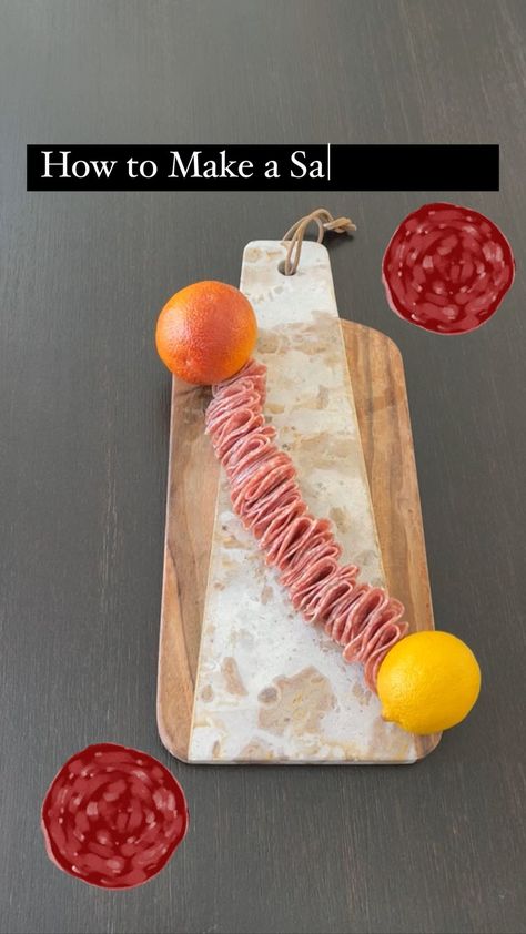 Salami River Tutorial, Salami River Charcuterie, Salami River, Charcuterie Board, Cheese Board, I Can, Cheese, Things To Come, Canning