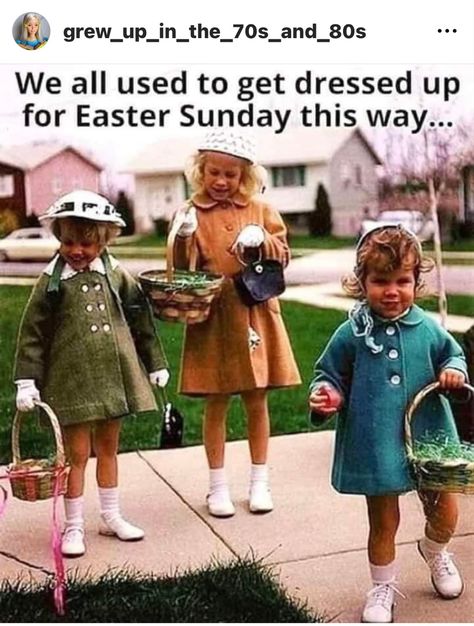 Beltane, Vintage Memory, Photo Vintage, Easter Outfit, Easter Sunday, Vintage Easter, Great Memories, Sweet Memories, The Good Old Days