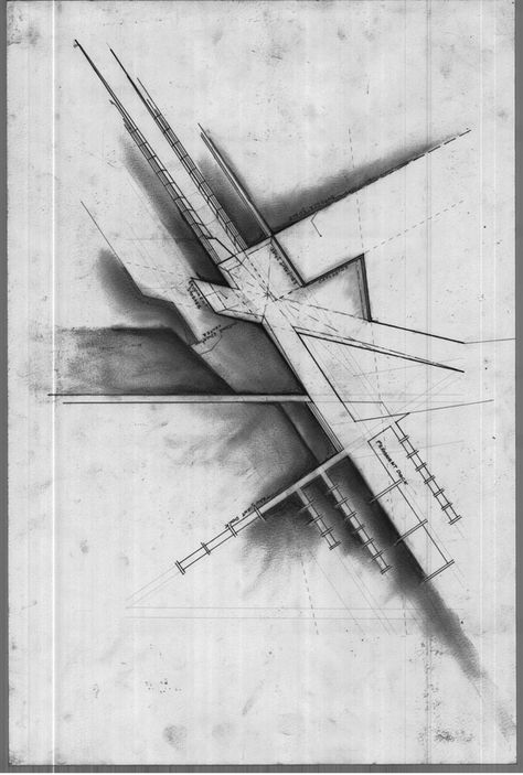 architectural sketch Collage Foto, Plans Architecture, Architecture Graphics, Plan Drawing, Architectural Sketch, Architectural Drawing, Diagram Architecture, Model Drawing, Architecture Illustration