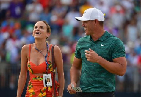 Brooks Koepka Denies Girlfriend Jena Sims A Kiss At PGA Championship Jena Sims, Miss Georgia, Brooks Koepka, Dustin Johnson, Teen Usa, Pga Championship, Today Pictures, Jeremy Renner, Irish Men