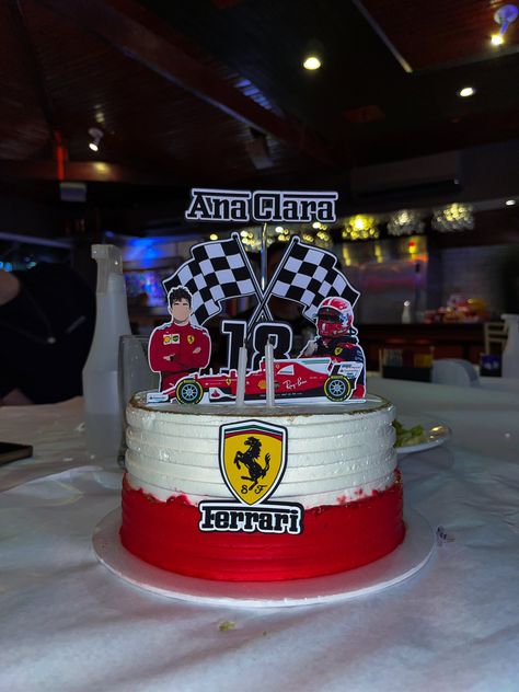 F1 Cake Ferrari, F1 Bday Cake, Pastel Formula 1, Formula 1 Birthday Cake, F1 Cake Ideas, Pastel F1, Bolo Formula 1, Formula One Cake, F1 Birthday Cake