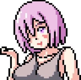 32x32 Pixel Art Anime, Anime Pixel Art 32x32, Pixel Art 32x32 Grid, 32x32 Pixel Art, Anime Pixel, Style Chart, Anime Face, Paper Duck, Perler Ideas