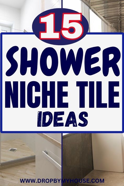 Look through the best shower niche tile ideas for your bathroom. These shower niche tile designs are crisp, unique, and designed to help you improve the look of your bathroom instantly. Niche Tile Ideas, Shower Niche Placement, Shower Niche Tile, Bathroom Niche Design, Subway Tile Shower Niche, Best Shower Tile, Shower Niche Tile Ideas, Tile Ideas For Bathroom, Bathroom Niche Ideas