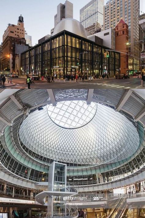 Situated in the heart of Lower Manhattan, the Fulton Center by Grimshaw Architects, is designed to be a catalyst for the redevelopment of the area. The dynamic transport environment is a vital link to this commercial center and its growing residential sector, streamlining connectivity between nine MTA New York City Transit subway lines (2, 3, 4, 5, A, C, J, Z, and R) while enhancing the user experience for 300,000 daily transit passengers. Commercial Center, Building Costs, Steel Columns, Construction Management, Lower Manhattan, Structural Engineering, Construction Company, User Experience, In The Heart