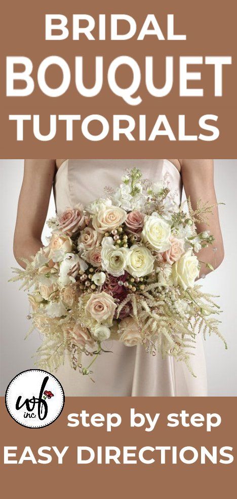 Diy Wedding Bouquet Tutorial, Diy Wedding Bouquet Fake Flowers, White Bridal Bouquets, Wedding Bouquet Fake Flowers, Chuppah Flowers, Bridal Table Decorations, Arch Ideas, Bouquet Tutorial, Diy Bridal Bouquet