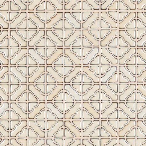 Merola Tile Tower 1.62" x 1.62" Porcelain Random Mosaic Wall & Floor Tile & Reviews | Wayfair Mosaic Patterns Geometric, Affinity Tile, Cream Tile, Fireplace Facade, Tile Texture, Merola Tile, Porcelain Mosaic Tile, Flooring Store, Porcelain Floor