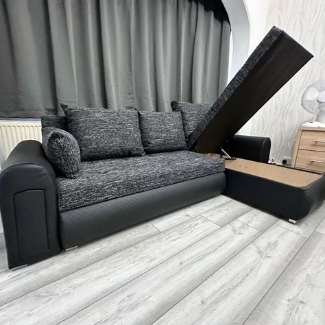 Delivered and Assembled Free Home Delivery #FriendshipDay #neighbor Bed Contemporary, Corner Sofa Bed, Contemporary Bed, Colour Combination, Black Quilt, Home Delivery, Quilted Leather, Corner Sofa, Cash On Delivery