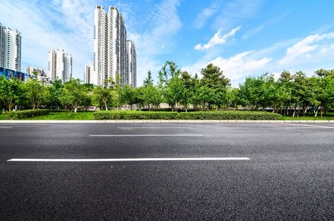 Road with a buildings and park backgroun... | Free Photo #Freepik #freephoto #business #car #city #building Gacha Road Background, Roads Background For Editing, Bike Background, Road Background, Park Background, Thumbnail Background, Perjalanan Kota, Street Background, Church Backgrounds