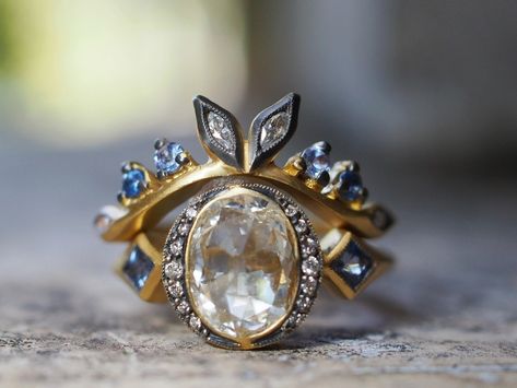 @cathywaterman • Instagram photos and videos Cathy Waterman Ring, Gold Garland, Gold Heart Ring, Hexagon Diamond, Cathy Waterman, Ring Trends, Crown Ring, Deco Engagement Ring, Jewelry Lookbook