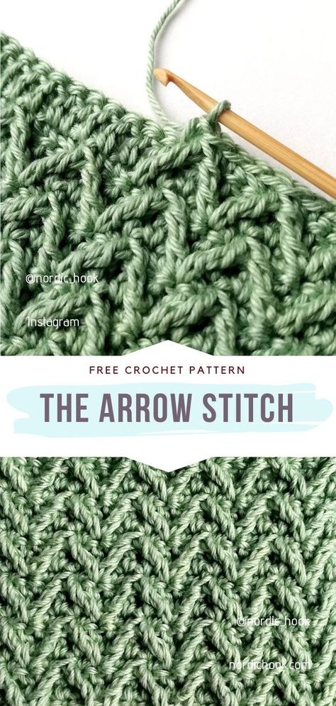 Crochet Stitch Crochet Blanket Stitch Pattern, Crochet Basket Pattern Free, Crochet Stitches Guide, Cozy Crochet Patterns, Crochet Stitches Free, Crochet Knit Stitches, Basket Pattern, Crochet Basket Pattern, Crochet Stitches For Beginners