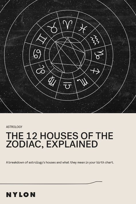 Astrological Houses Explained, Astrology Houses Explained, Astrology Houses, Astrology Chart, Hero's Journey, Tattoo Illustration, House System, Birth Chart, Thing 1 Thing 2