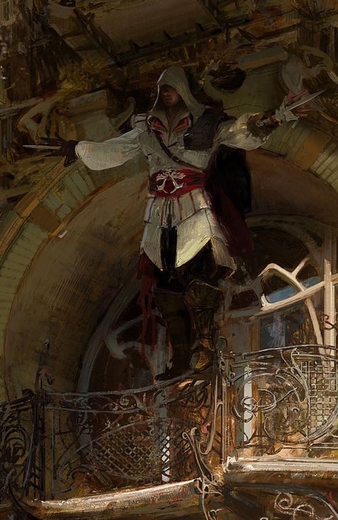 Assassin's Creed Rj Palmer, Assassin's Creed Ezio, Craig Mullins, Assassin's Creed Wallpaper, Assassins Creed Ii, Assassins Creed 2, All Assassin's Creed, Assassins Creed Series, Assassins Creed Artwork