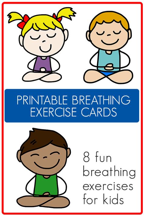 8 breathing exercises for kids work well as calm down techniques, mindfulness or relaxation exercises, and as brain breaks. Free, printable activity cards for school or home. #breathingexercises #kidsbreathingexercises #calmdowntechniques #calmdownexercises #socialemotionallearning #managingemotions #classroomprintables Preschool Breathing Activities, Figure 8 Breathing Printable, Calm Down Exercises, Preschool Breathing Exercises, Mindfulness Exercises For Kids, Yoga Cards For Kids Printable Free, Mindfulness For Kids Free Printables, Relaxing Activities For Kids, Free Calm Down Corner Printables