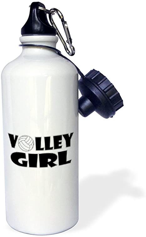 3dRose Volley Girl - Volleyball Sports Water Bottle, 21oz, Multicolored Volley Girl, Sports Themed Wedding, Team Snacks, Filtered Water Bottle, Sports Theme Birthday, Motivational Water Bottle, Sports Water Bottle, Best Water Bottle, Sports Water